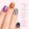 imageDashing Diva Gloss Nail Strips  I Need My Mummy  UV Free Chip Resistant Long Lasting Gel Nail Stickers  3Piece Halloween Manicure Set  Contains 32 Wraps 1 Prep Pad 1 FileMonster League