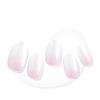 imageDashing Diva Glaze Nail Strips  Rosewater Glaze  Works with Any LED Lamp Long Lasting Chip Resistant Semicured Gel Contains 34 Salon Quality Black Wraps 1 Prep Pad File GAM203