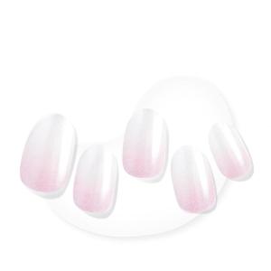 imageDashing Diva Glaze Nail Strips  Rosewater Glaze  Works with Any LED Lamp Long Lasting Chip Resistant Semicured Gel Contains 34 Salon Quality Black Wraps 1 Prep Pad File GAM203