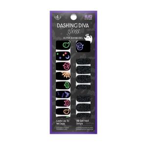 imageDashing Diva Gloss Nail Strips  I Need My Mummy  UV Free Chip Resistant Long Lasting Gel Nail Stickers  3Piece Halloween Manicure Set  Contains 32 Wraps 1 Prep Pad 1 FileDeja Boo