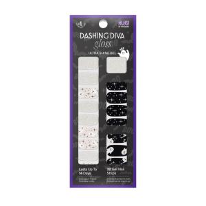 imageDashing Diva Gloss Nail Strips  I Need My Mummy  UV Free Chip Resistant Long Lasting Gel Nail Stickers  3Piece Halloween Manicure Set  Contains 32 Wraps 1 Prep Pad 1 FileGhostly Touch