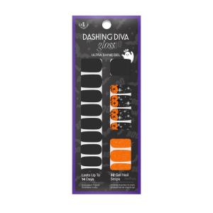 imageDashing Diva Gloss Nail Strips  I Need My Mummy  UV Free Chip Resistant Long Lasting Gel Nail Stickers  3Piece Halloween Manicure Set  Contains 32 Wraps 1 Prep Pad 1 FileHey Pumpkin