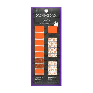 imageDashing Diva Gloss Nail Strips  I Need My Mummy  UV Free Chip Resistant Long Lasting Gel Nail Stickers  3Piece Halloween Manicure Set  Contains 32 Wraps 1 Prep Pad 1 FileThe Great Pumpkin