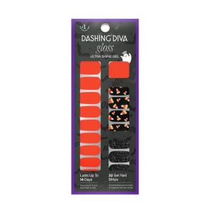 imageDashing Diva Gloss Nail Strips  I Need My Mummy  UV Free Chip Resistant Long Lasting Gel Nail Stickers  3Piece Halloween Manicure Set  Contains 32 Wraps 1 Prep Pad 1 FileFree Candy