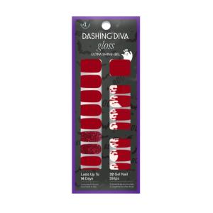 imageDashing Diva Gloss Nail Strips  I Need My Mummy  UV Free Chip Resistant Long Lasting Gel Nail Stickers  3Piece Halloween Manicure Set  Contains 32 Wraps 1 Prep Pad 1 FileMichael Myers Loves My Mani