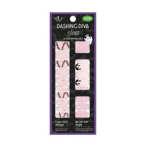 imageDashing Diva Gloss Nail Strips  I Need My Mummy  UV Free Chip Resistant Long Lasting Gel Nail Stickers  3Piece Halloween Manicure Set  Contains 32 Wraps 1 Prep Pad 1 FileKinda Cute  Kinda Scary