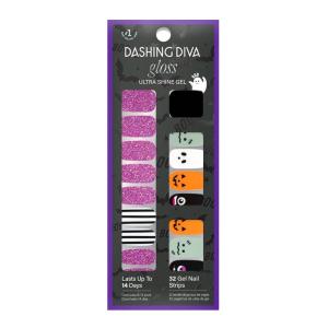 imageDashing Diva Gloss Nail Strips  I Need My Mummy  UV Free Chip Resistant Long Lasting Gel Nail Stickers  3Piece Halloween Manicure Set  Contains 32 Wraps 1 Prep Pad 1 FileMonster League