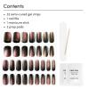 imageDashing Diva Glaze Nail Strip Set  Bunch Of Hocus Pocus  Long Lasting Chip Resistant SemiCured Gel Nail Strips  Halloween Gel Set  4Piece Manicure Kit with 32 StripsTwilight Zone