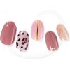 imageDashing Diva Glaze Nail Strips  Cheerful Cheetah  Works with Any LED Nail Lamp  Long Lasting Chip Resistant Semicured Gel Nail Strips  Contains 34 Salon Quality Nail Wraps 2 Prep Pad 1 FileCheerful Cheetah