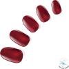 imageDashing Diva Glaze Nail Strips  Ruby Red Apple  Works with Any LED Nail Lamp  Long Lasting Chip Resistant Semicured Gel Nail Strips  Contains 32 Salon Quality Nail Wraps 2 Prep Pad 1 Nail FileSangria Glaze