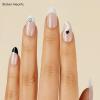 imageDashing Diva Nailbliss Gel Manicure Bundle  Sweet Dreams Collection  Salon Quality Easy to Apply and Chip Resistant  Contains 2 Sets of 30 ExtraLong Length Square Shaped Glue On Gel NailsQueen of Neutrals  Stolen Hearts