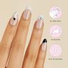 imageDashing Diva Nailbliss Gel Manicure Bundle  Sweet Dreams Collection  Salon Quality Easy to Apply and Chip Resistant  Contains 2 Sets of 30 ExtraLong Length Square Shaped Glue On Gel NailsQueen of Neutrals  Stolen Hearts