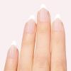imageDashing Diva Sculpted Acrylic French Tip Manicure Bundle  Classic Nude Medium Almond  Salon Quality Easy to Apply LongLasting PressOn Nails  Contains 2 Sets of 28 Glue On Nails