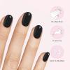 imageDashing Diva Gloss Nail Strips Bundle  The Moody Neutrals Collection  Whisper ampamp Manhunt  UV Free Chip Resistant Long Lasting Gel Stickers  Contains 2 SetsBlack  White Collection
