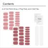 imageDashing Diva Gloss Nail Strips Bundle  The Moody Neutrals Collection  Whisper ampamp Manhunt  UV Free Chip Resistant Long Lasting Gel Stickers  Contains 2 SetsDesert Neutrals Collection