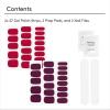 imageDashing Diva Gloss Nail Strips Bundle  The Moody Neutrals Collection  Whisper ampamp Manhunt  UV Free Chip Resistant Long Lasting Gel Stickers  Contains 2 SetsClassic Reds Collection