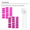 imageDashing Diva Gloss Nail Strips Bundle  The Moody Neutrals Collection  Whisper ampamp Manhunt  UV Free Chip Resistant Long Lasting Gel Stickers  Contains 2 SetsNeon Brights Collection