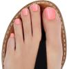 imageDashing Diva Glaze Mani Pedi Kit  The Bitesize Blue Glaze  Comes with LED Nail Lamp  Long Lasting Semicured Gel Nail Strips for Toes ampamp HandsNeon Coral