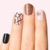 imageDashing Diva Glaze Nail Strip Set  Arachnophobia  Long Lasting Chip Resistant SemiCured Gel Nail Strips  Halloween Gel Set  4Piece Manicure Kit with 32 StripsArachnophobia