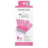 imageDashing Diva Glaze Mani Pedi Kit  The Bitesize Blue Glaze  Comes with LED Nail Lamp  Long Lasting Semicured Gel Nail Strips for Toes ampamp HandsNeon Pink