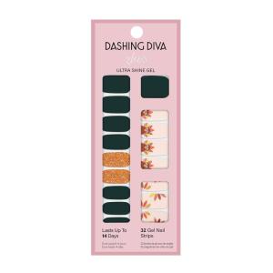 imageDashing Diva Gloss Nail Strips  Fowl Play  UV Free Chip Resistant Long Lasting Gel Nail Stickers  3Piece Thanksgiving Manicure Set  Contains 32 Wraps 1 Prep Pad 1 File