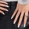 imageDashing Diva GelXtend Nail Set  Airy Fairy  Shimmer Ombre Nails  Lasts Up to 14 Days  Gel Nails  NoSoak Easy RemovalClear