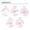 imageDashing Diva Glaze Nail Strip Set  Gift Wrapped  Long Lasting Chip Resistant SemiCured Gel Nail Strips  Holiday Gel Set  4Piece Manicure Kit with 32 StripsGarland Frost