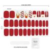 imageDashing Diva Gloss Nail Strips  Gingerbread Gentleman  UV Free Chip Resistant Long Lasting Gel Nail Stickers  3Piece Holiday Manicure Set  Contains 32 Wraps 1 Prep Pad 1 FileSantas Helper