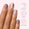 imageDashing Diva Gloss Nail Strips  Gingerbread Gentleman  UV Free Chip Resistant Long Lasting Gel Nail Stickers  3Piece Holiday Manicure Set  Contains 32 Wraps 1 Prep Pad 1 FileGingerbread Gentleman