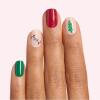imageDashing Diva Gloss Nail Strips  Gingerbread Gentleman  UV Free Chip Resistant Long Lasting Gel Nail Stickers  3Piece Holiday Manicure Set  Contains 32 Wraps 1 Prep Pad 1 FileSanta Baby