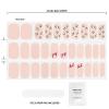 imageDashing Diva Gloss Nail Strips  Gingerbread Gentleman  UV Free Chip Resistant Long Lasting Gel Nail Stickers  3Piece Holiday Manicure Set  Contains 32 Wraps 1 Prep Pad 1 FileJoy to the Girl