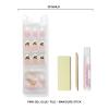 imageDashing Diva Holiday Nailbliss Gel Manicure Set  Holly Dolly  Salon Quality Easy to Apply and Chip Resistant  Contains 30 Medium Length Almond Shaped Glue On Gel NailsHolly Dolly