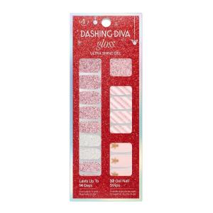imageDashing Diva Gloss Nail Strips  Gingerbread Gentleman  UV Free Chip Resistant Long Lasting Gel Nail Stickers  3Piece Holiday Manicure Set  Contains 32 Wraps 1 Prep Pad 1 FileFrom Scratch