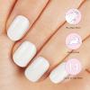 imageDashing Diva Glaze Nail Starter Kit  Pale Blush  Long Lasting Chip Resistant SemiCured Gel Nail Strips  7Piece Manicure Set with 32 Strips and Mini LED LampDaikon