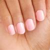 imageDashing Diva Glaze Nail Starter Kit  Pale Blush  Long Lasting Chip Resistant SemiCured Gel Nail Strips  7Piece Manicure Set with 32 Strips and Mini LED LampPowder Pink