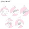imageDashing Diva Glaze Nail Starter Kit  Pale Blush  Long Lasting Chip Resistant SemiCured Gel Nail Strips  7Piece Manicure Set with 32 Strips and Mini LED LampMagenta Madness