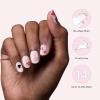 imageDashing Diva Magic Pick Nail Stickers  Secret Love Letter  Premium Nail Art  Comes with 50 Stickers and 2 Precision Placement Tools