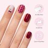 image:imageDashing Diva Gloss Nail Strips Bundle  The Fruit Punch Collection  Cha Cha Cherry amp Cuter at the Cape  UV Free Chip Resistant Long Lasting Gel Stickers  Contains 2 SetsThe Fruit Punch Collection
