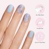 image:imageDashing Diva Gloss Nail Strips Bundle  The Fruit Punch Collection  Cha Cha Cherry amp Cuter at the Cape  UV Free Chip Resistant Long Lasting Gel Stickers  Contains 2 SetsThe Blue Blossom Collection