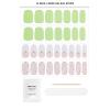 image:imageDashing Diva Glaze Nail Strip Set  Mojitos in Mykonos  Long Lasting Chip Resistant SemiCured Gel Nail Strips  Summer Gel Set  4Piece Manicure Kit with 32 StripsMojitos in Mykonos