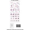 image:imageDashing Diva Magic Pick Nail Stickers  Firework City  Premium Nail Art  Comes with 50 Stickers and 2 Precision Placement Tools