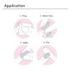 image:imageDashing Diva Patriotic Gloss Nail Strips  Back to the USA  UV Free Chip Resistant Long Lasting Gel Stickers  Contains 32 Wraps 1 Prep Pad 1 FileCrystal Clear