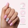 image:imageDashing Diva Patriotic Gloss Nail Strips  Back to the USA  UV Free Chip Resistant Long Lasting Gel Stickers  Contains 32 Wraps 1 Prep Pad 1 FileHeart to Heart