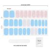 image:imageDashing Diva Patriotic Gloss Nail Strips  Back to the USA  UV Free Chip Resistant Long Lasting Gel Stickers  Contains 32 Wraps 1 Prep Pad 1 FileSeawashed in Sardinia