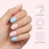 image:imageDashing Diva Patriotic Gloss Nail Strips  Back to the USA  UV Free Chip Resistant Long Lasting Gel Stickers  Contains 32 Wraps 1 Prep Pad 1 FileSeawashed in Sardinia