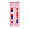 image:imageDashing Diva Patriotic Gloss Nail Strips  Back to the USA  UV Free Chip Resistant Long Lasting Gel Stickers  Contains 32 Wraps 1 Prep Pad 1 FileAll American