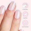 image:imageDashing Diva Glaze Nail Strip Set  Amsterdam Haze  Long Lasting Chip Resistant SemiCured Gel Nail Strips  Summer Gel Set  4Piece Manicure Kit with 32 StripsIridesci