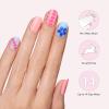 image:imageDashing Diva Glaze Nail Strip Set  Amsterdam Haze  Long Lasting Chip Resistant SemiCured Gel Nail Strips  Summer Gel Set  4Piece Manicure Kit with 32 StripsAmsterdam Haze