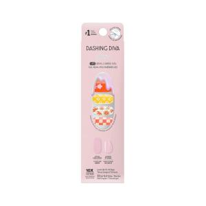 image:imageDashing Diva Glaze Nail Strip Set  Amsterdam Haze  Long Lasting Chip Resistant SemiCured Gel Nail Strips  Summer Gel Set  4Piece Manicure Kit with 32 StripsBudaZest