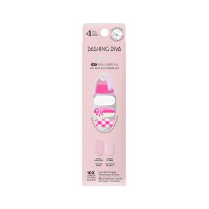image:imageDashing Diva Glaze Nail Strip Set  Amsterdam Haze  Long Lasting Chip Resistant SemiCured Gel Nail Strips  Summer Gel Set  4Piece Manicure Kit with 32 StripsLondon2K